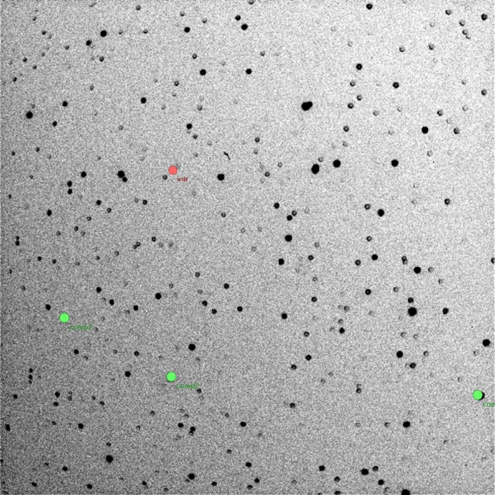 Mapka - WASP-1, JD 2455051.41600