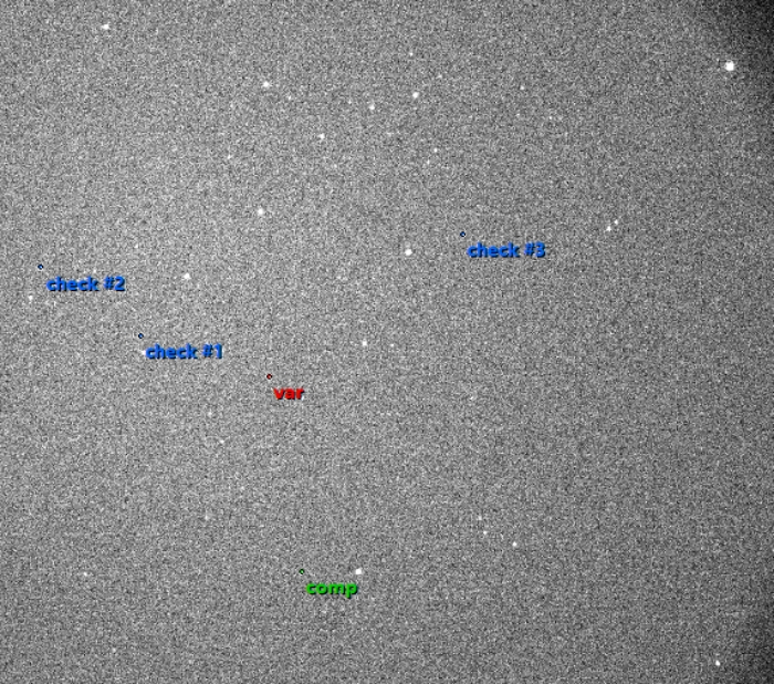 Mapka - WZ And, JD 2458741.26436