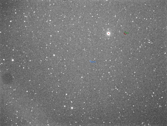 Mapka - V0607 Dra, JD 2458782.28678