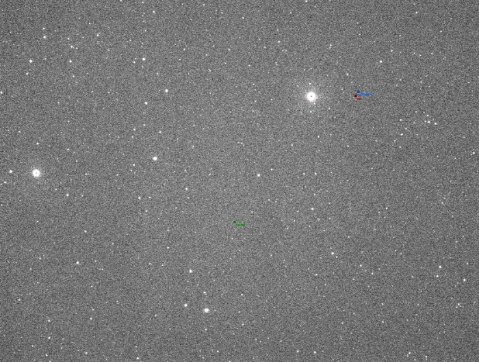 Mapka - V0607 Dra, JD 2458782.28709