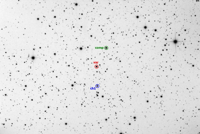 Mapka - V0964 Per, JD 2458797.30231