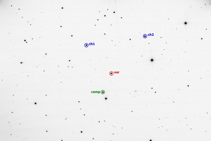 Mapka - PZ UMa, JD 2458913.43926