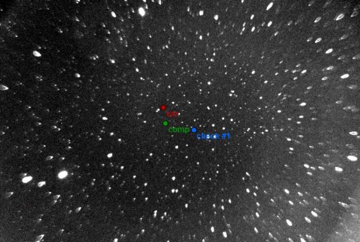Mapka - OR Cas, JD 2458149.22533