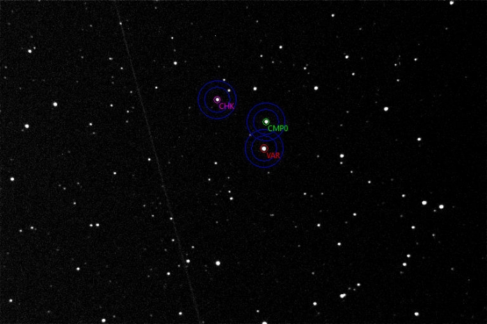 Mapka - V0958 Cep, JD 2458949.26843