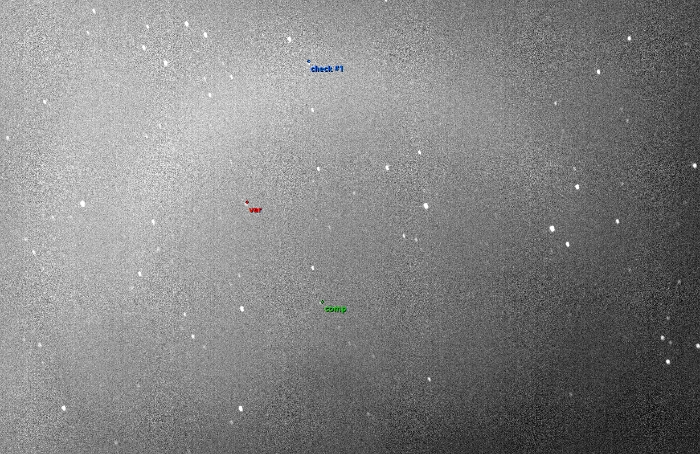 Mapka - GU Leo, JD 2458949.31119