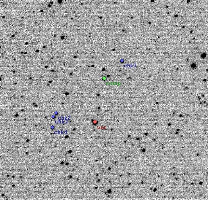 Mapka - CW Sge, JD 2455074.26529