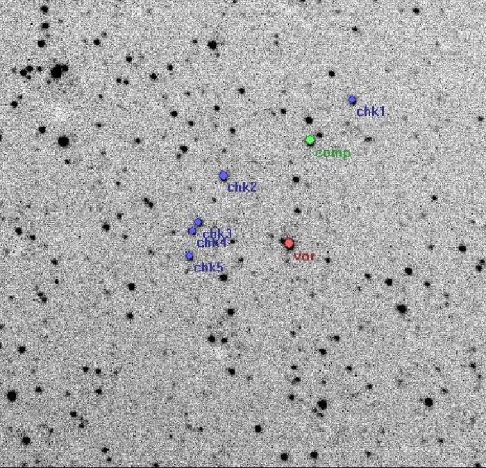 Mapka - CW Sge, JD 2455075.28014