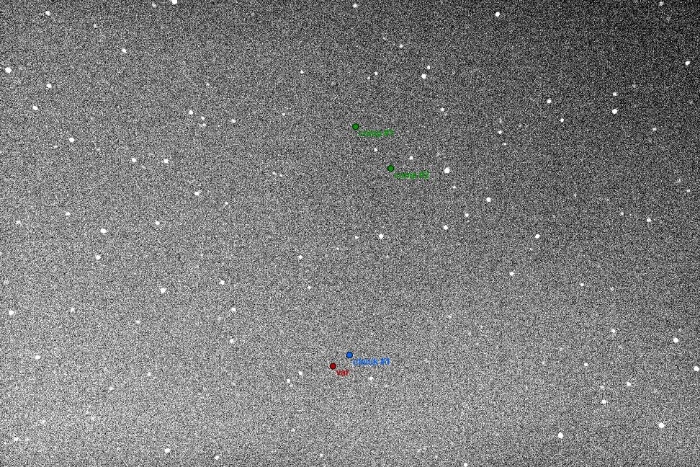 Mapka - XZ Leo, JD 2458593.29715