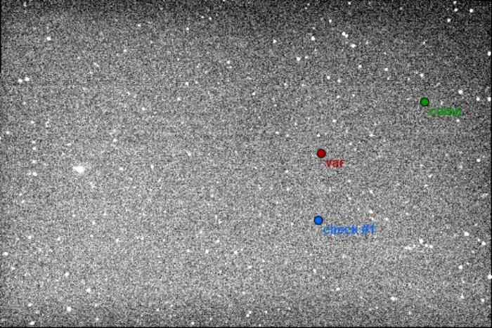 Mapka - YY CrB, JD 2458628.34539