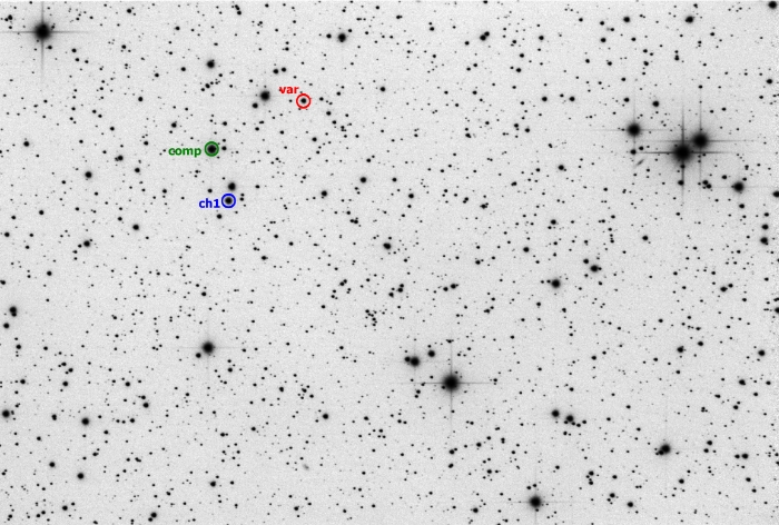 Mapka - ZTF J051114.75+521942.1, JD 2459160.41142