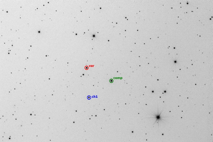 Mapka - OT UMa, JD 2459271.25254