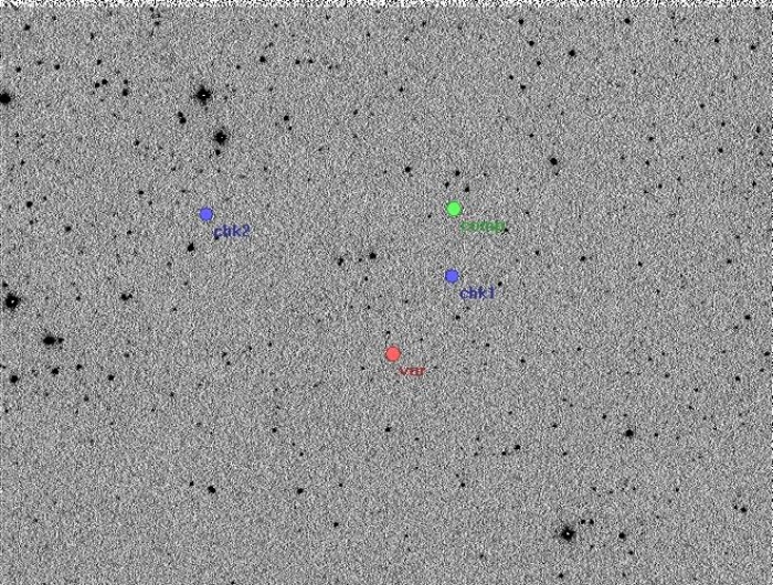 Mapka - V0736 Cep, JD 2455069.30039