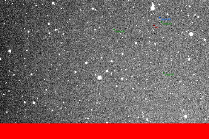 Mapka - PZ UMa, JD 2458215.41169