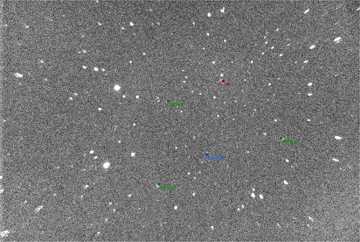Mapka - AL UMi, JD 2459345.46432