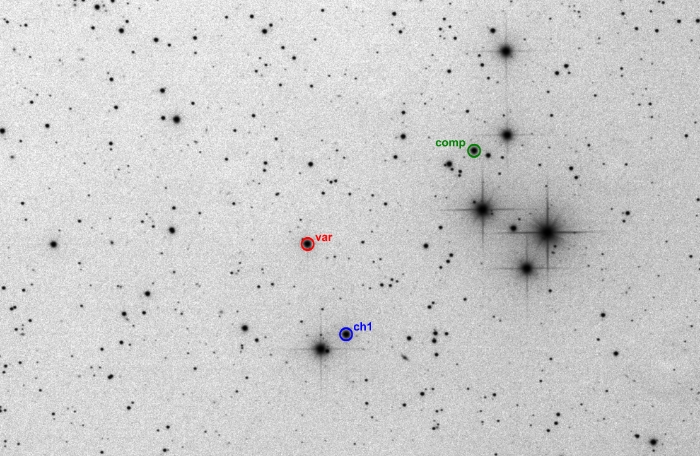 Mapka - V0523 And, JD 2459504.23703