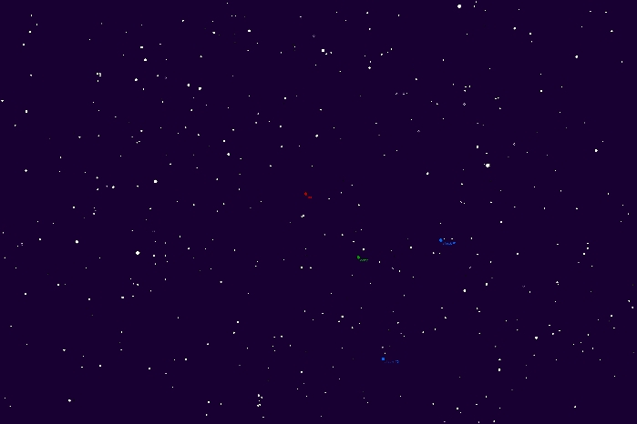 Mapka - V0829 Her, JD 2459799.31577