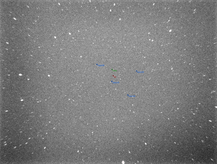 Mapka - XZ Cnc, JD 2460005.23002