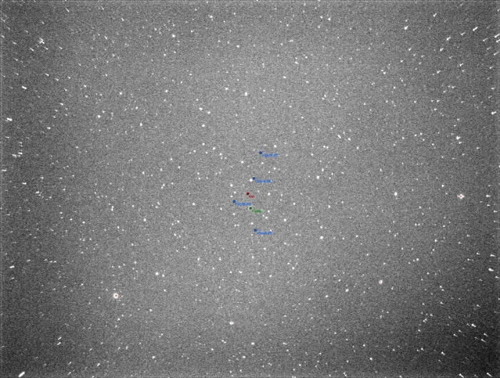 Mapka - XZ Cnc, JD 2460005.23063