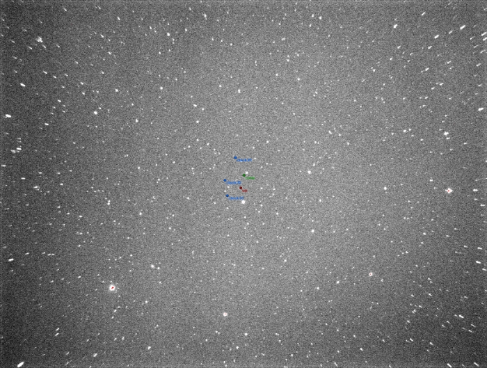 Mapka - XZ Cnc, JD 2460005.23108