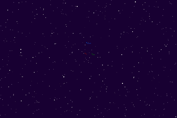 Mapka - BE Dra, JD 2460033.25586