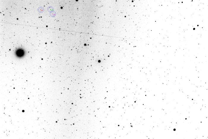 Mapka - V0356 UMa, JD 2460071.33603