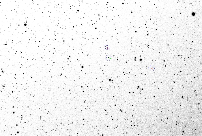 Mapka - NSVS 5207107, JD 2460091.37333