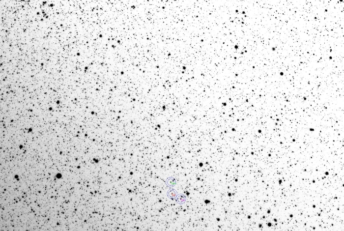 Mapka - V2364 Cyg, JD 2460092.39593