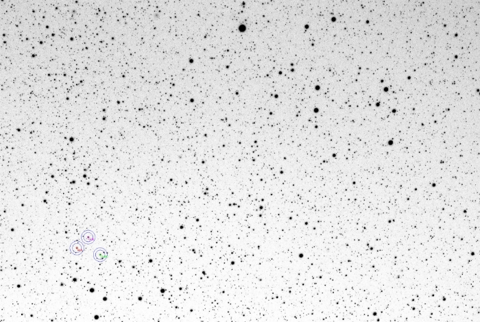 Mapka - V0658 Lyr, JD 2460097.38527