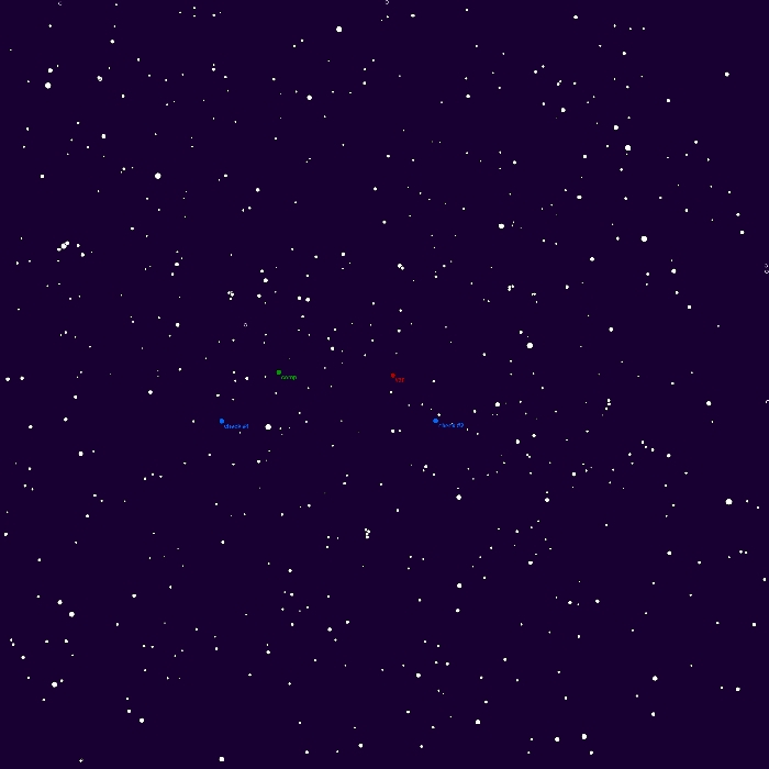 Mapka - V0829 Her, JD 2460169.32800