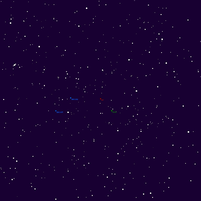 Mapka - V0829 Her, JD 2460170.38557