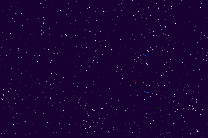 Mapka - V0523 Cas, JD 2460193.25973