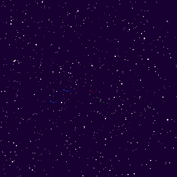 Mapka - V0829 Her, JD 2460193.27248