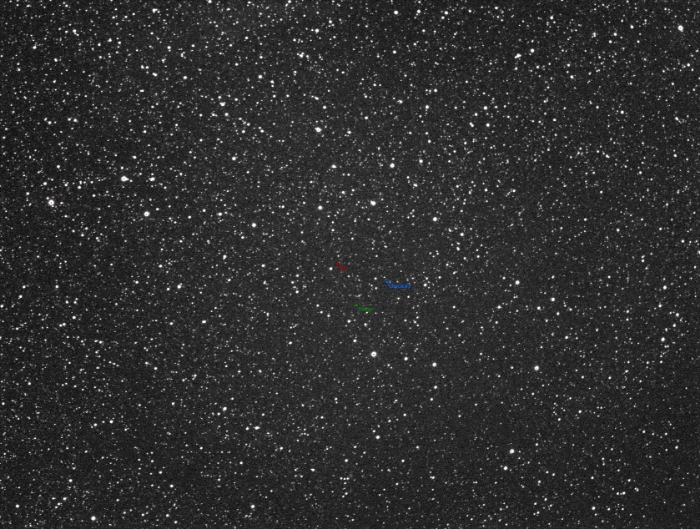 Mapka - V0456 Oph, JD 2460205.25431