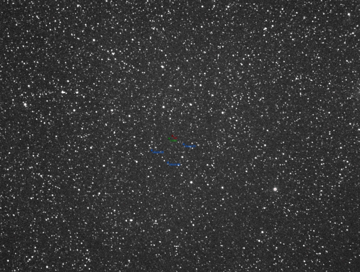 Mapka - V0456 Oph, JD 2460205.25482