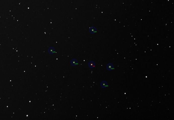 Mapka - TOI-2154, JD 2460215.40210