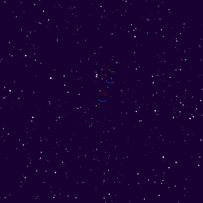 Mapka - VV UMa, JD 2460443.31999