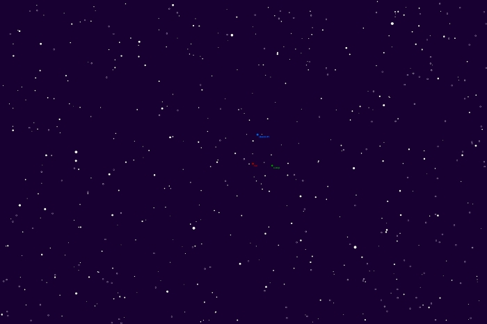 Mapka - BE Dra, JD 2460445.30635