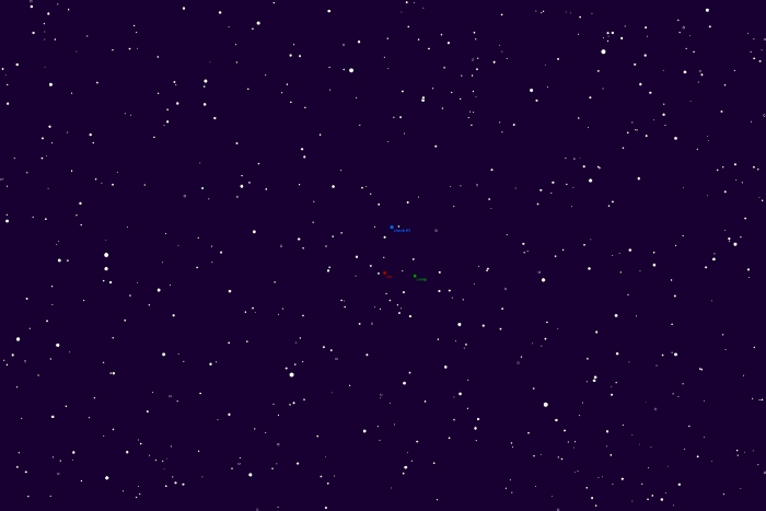 Mapka - BE Dra, JD 2460446.31462