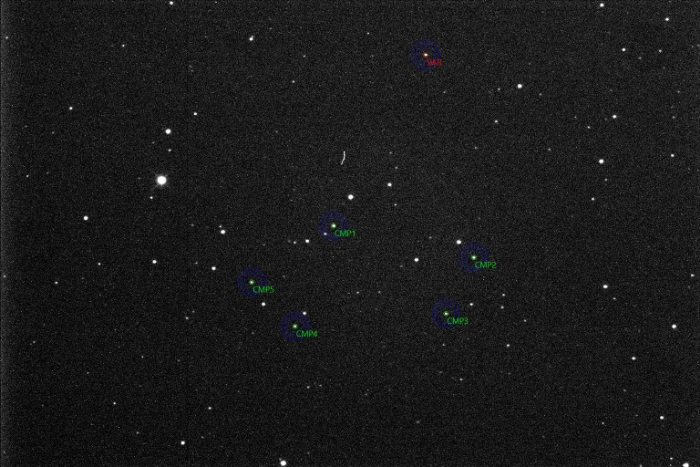 Mapka - V1435 Her, JD 2460480.35581