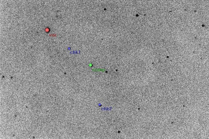 Mapka - WASP-14, JD 2455264.48980