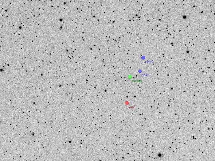 Mapka - AM Her, JD 2455278.50683