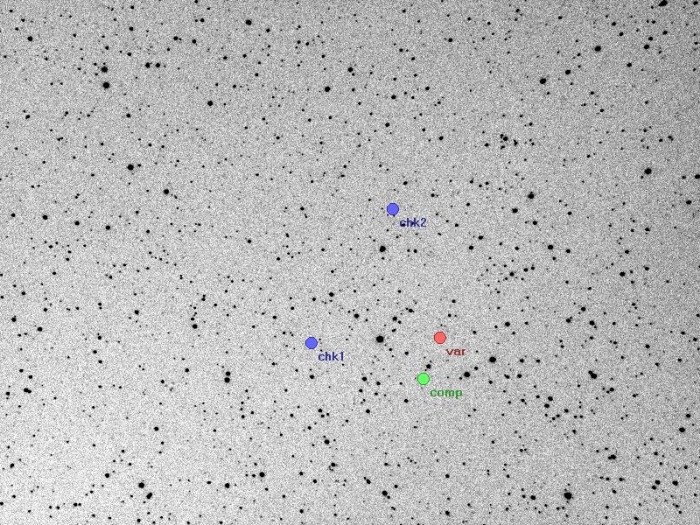 Mapka - Gaia DR3 3160221405795665664, JD 2455280.29369