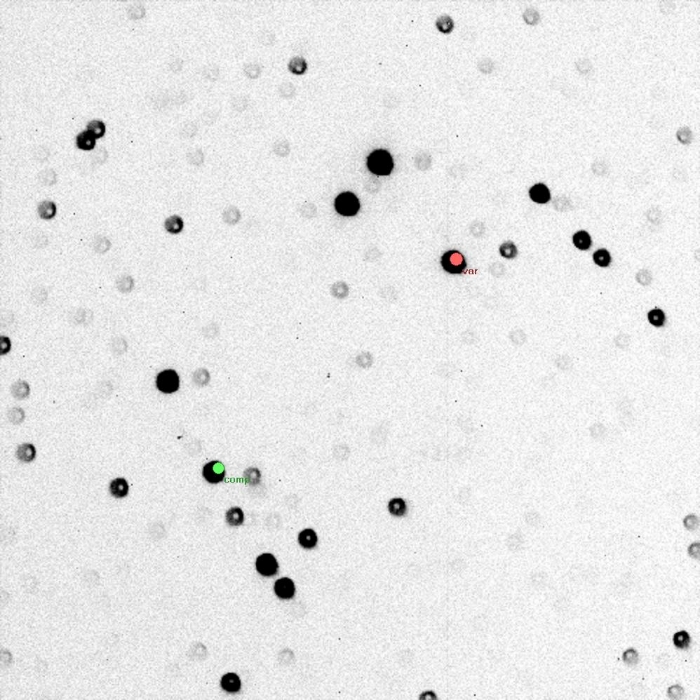 Mapka - HAT-P-2, JD 2455294.31516