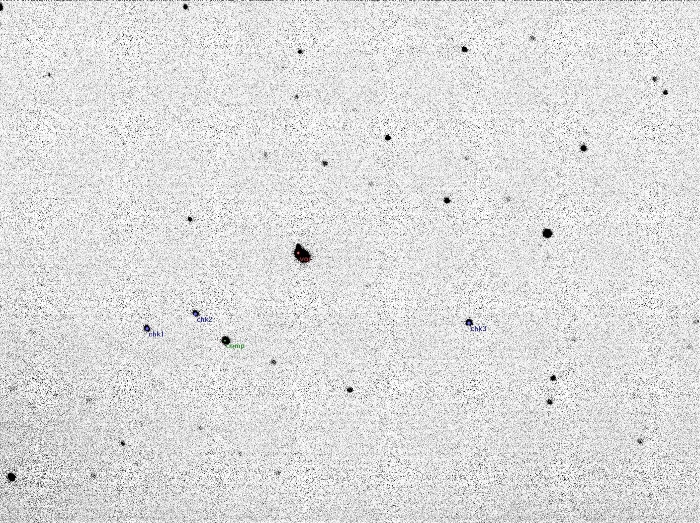 Mapka - BW Dra, JD 2455304.47077