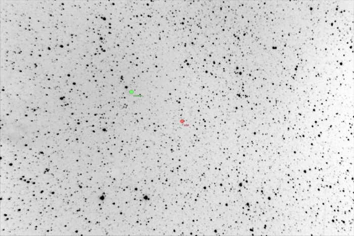 Mapka - CW Sge, JD 2455376.34398