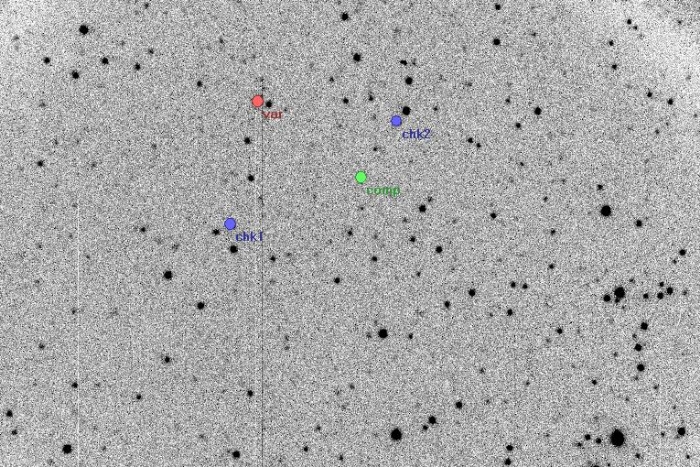 Mapka - CW Sge, JD 2455379.38061