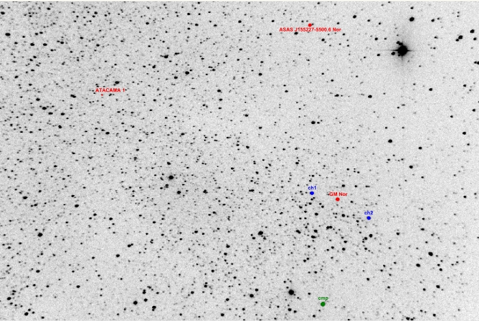 Mapka - GM Nor, JD 2455295.55386