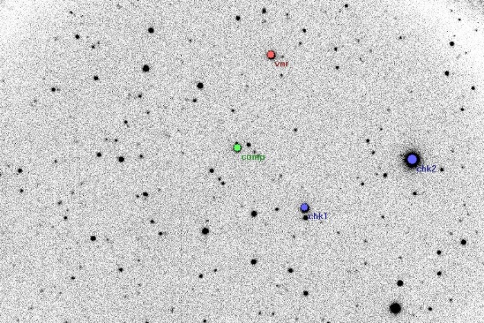 Mapka - BP Vul, JD 2455461.36989