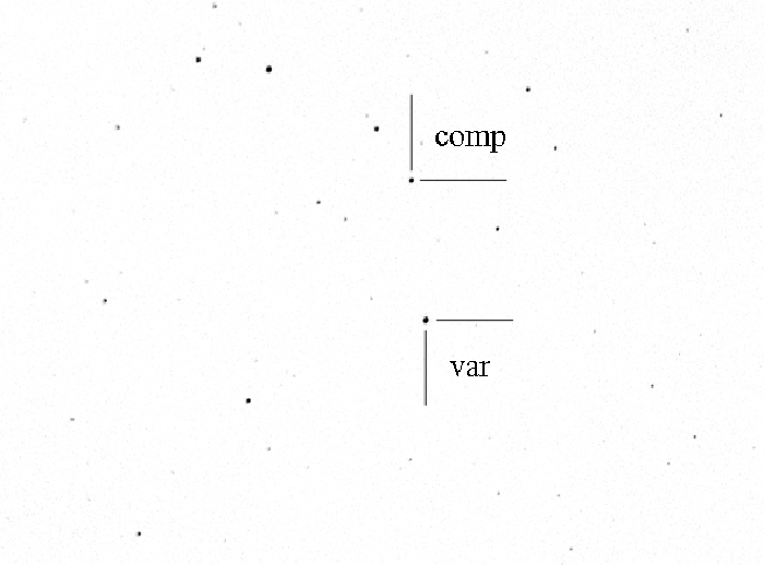 Mapka - U Peg, JD 2454019.22255