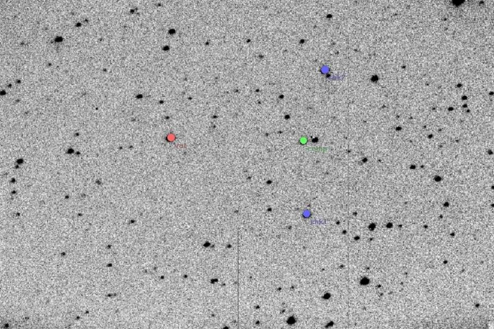 Mapka - TY Del, JD 2454289.43174